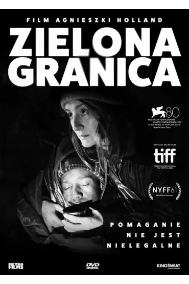 Zielona granica DVD - Agnieszka Holland