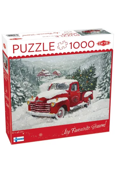 Puzzle 1000 el. Christmas Tree Truck Tactic
