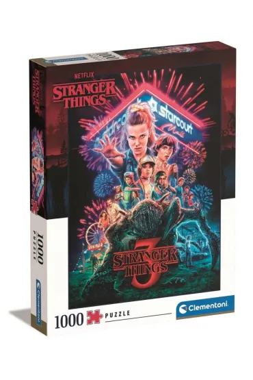 Puzzle 1000 el. Netfix Stranger Things Clementoni