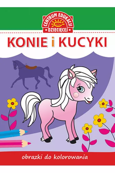 Obrazki do kolorowania. Konie i kucyki
