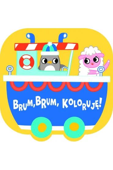 Brum, brum, koloruj�! - Statek