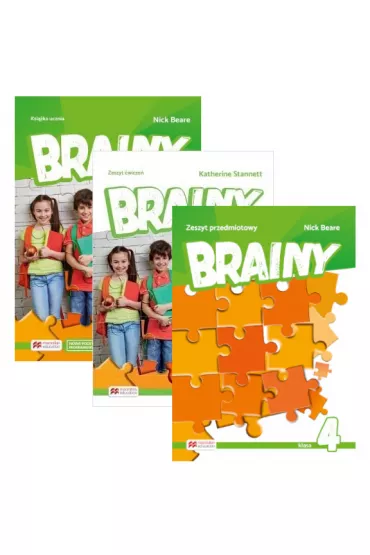 Pakiet podr�cznik�w: Brainy. Klasa 4. Ksi��ka ucznia, zeszyt �wicze� i zeszyt przedmiotowy. Szko�a podstawowa - Nick Beare