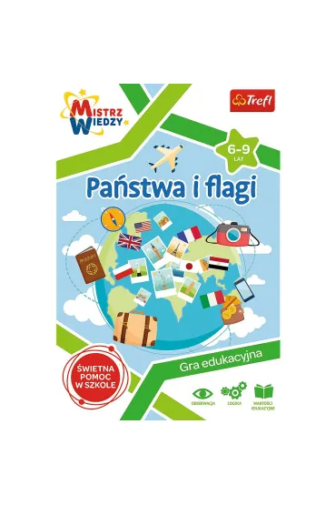Pa�stwa i Flagi. Mistrz Wiedzy Trefl