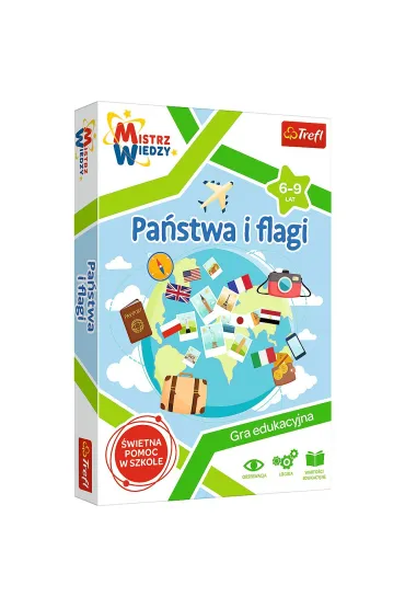 Pa�stwa i Flagi. Mistrz Wiedzy Trefl