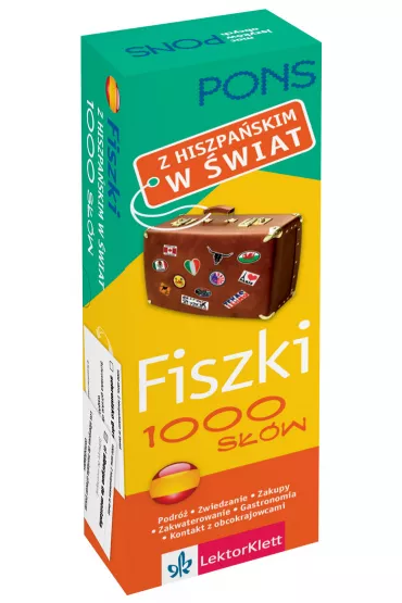 Fiszki 1000 Z hiszpa�skim w �wiat