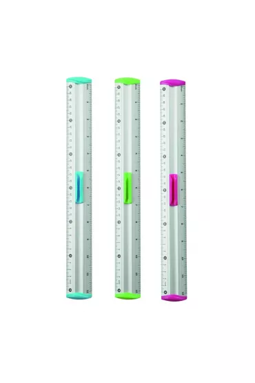 Keyroad Linijka aluminiowa z uchwytem na o��wek 30cm