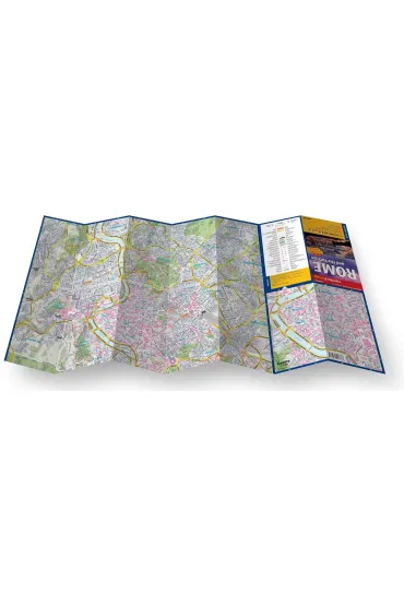 Rome and the Vatican pocked map 1:15 000 laminat midi 2023