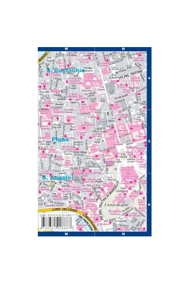 Rome and the Vatican pocked map 1:15 000 laminat midi 2023