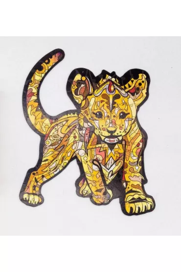 Puzzle drewniane eko 130 el. Simba A3 Maksik