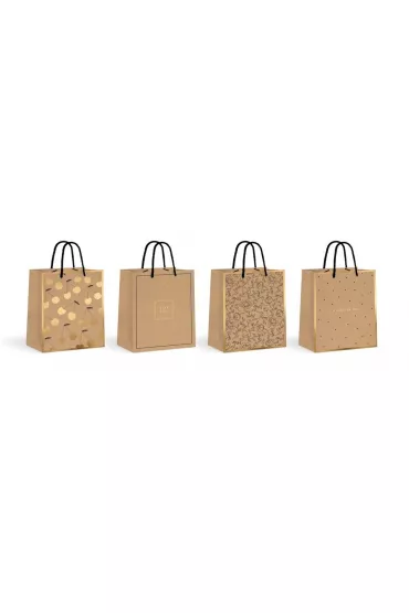 Interdruk Torebka �rednia Kraft Gold