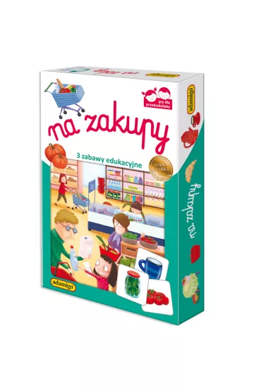 Na zakupy. Zestaw edukacyjny Adamigo