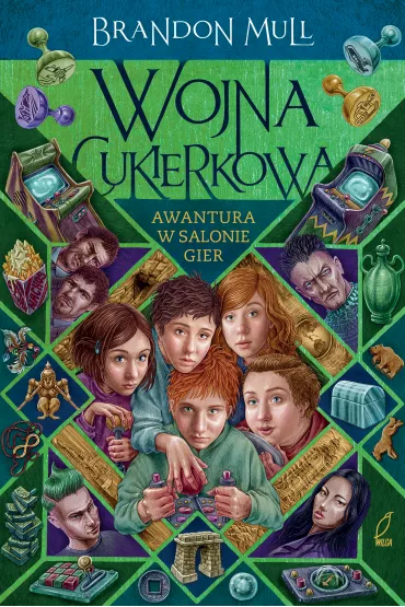 Awantura w salonie gier. Wojna cukierkowa. Tom 2 - Brandon Mull