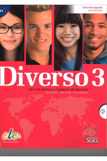Diverso 3. Podr�cznik + �wiczenia + p�yta CD - Encina Alonso, Jaime Corpas, Carina Gambluch