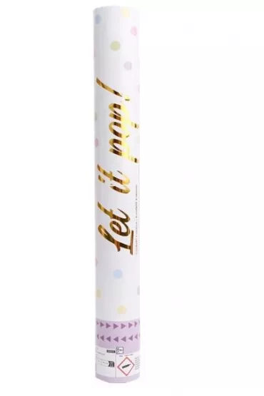Amscan Armatka konfetti mix kolor�w pastel papier okr�g�y