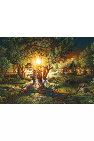 Puzzle 1000 el. PQ Terry Redlin Wiosenny Blask Schmidt - Terry  Redlin