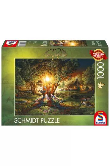 Puzzle 1000 el. PQ Terry Redlin Wiosenny Blask Schmidt - Terry  Redlin