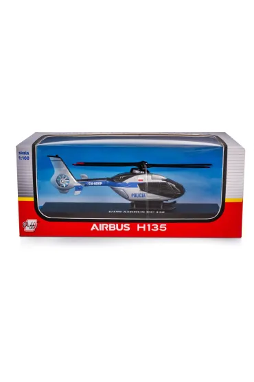 Helikopter Policja metalowy 16x7x7 Airbus H135 DAFFI B-420