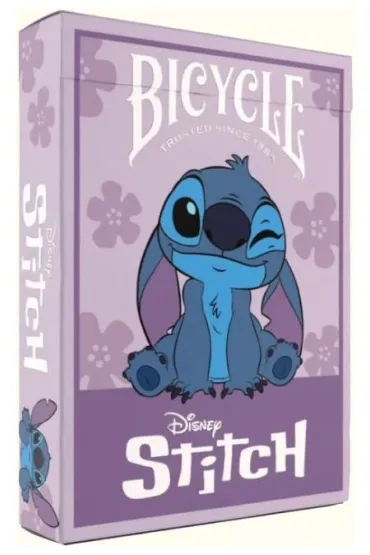 Karty do gry Bicycle Disney Stitch Purple