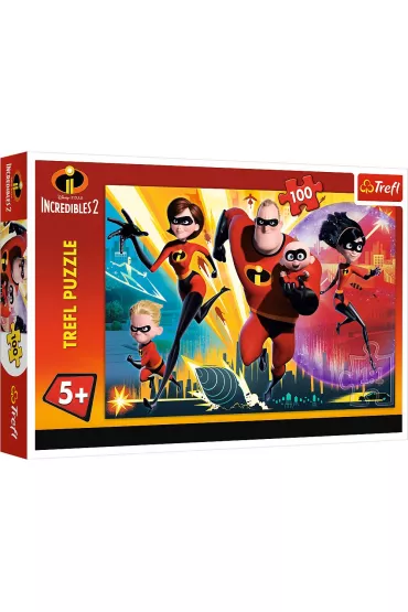 Puzzle 100 el. Iniemamocni 2 16350 Trefl