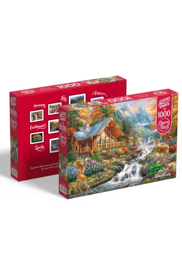 Puzzle 1000 el. Alpine Serenity CherryPazzi