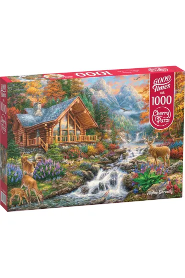 Puzzle 1000 el. Alpine Serenity CherryPazzi
