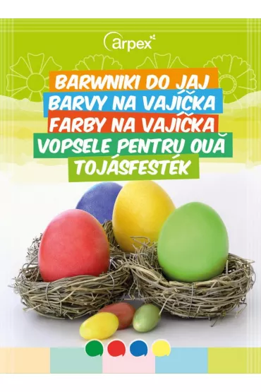 Arpex Barwnik do jajek 4 kolory