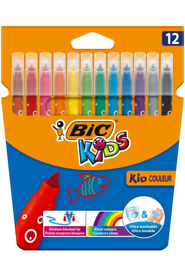 Bic Pisak Kids Couleur Flamastry 12 szt.