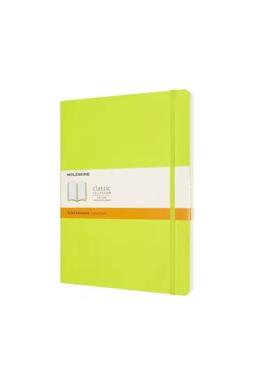 Moleskine Notes Classic XL 19x25 linia 192str BR lemon green