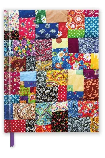 Flame Tree Notatnik A4 g�adki TW Floral Patchwork Quilt