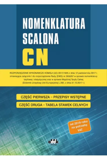 Nomenklatura scalona CN