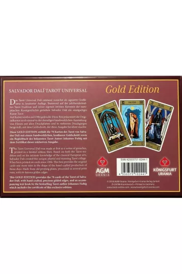 Salvador Dali Tarot Universal Gold Edition