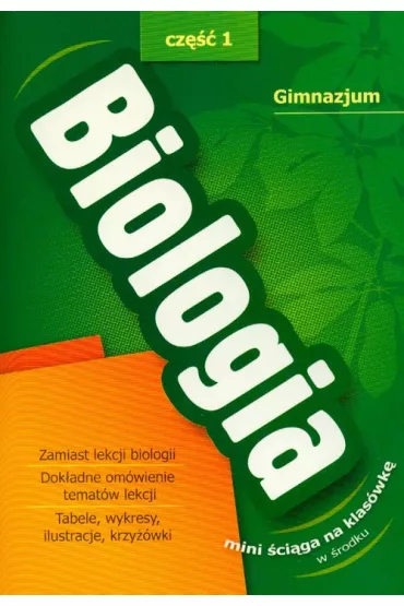 Biologia gimnazjum cz�� 1 - Krystyna Stypi�ska