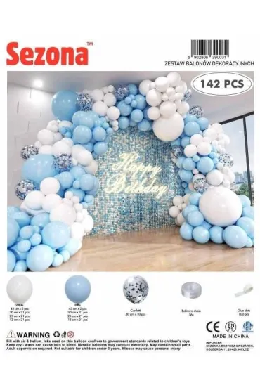 Balony 142 szt