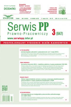 ePrasa Serwis Prawno-Pracowniczy 3/2014