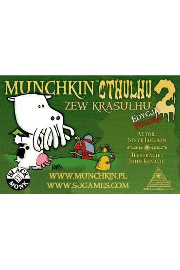 Gra Munchkin Cthulhu 2. Zew Krasulhu