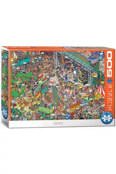 Puzzle 500 el. Oops! by Martin Berry Eurographics
