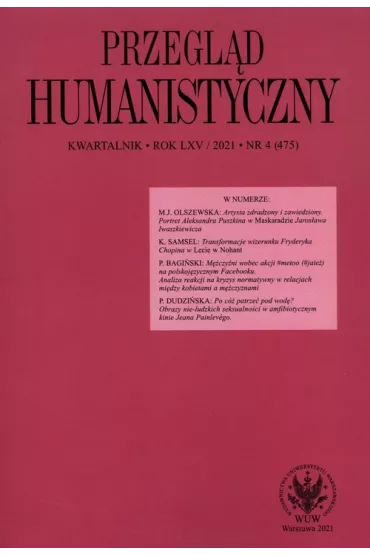 Przegl�d Humanistyczny 2021/4 (475)