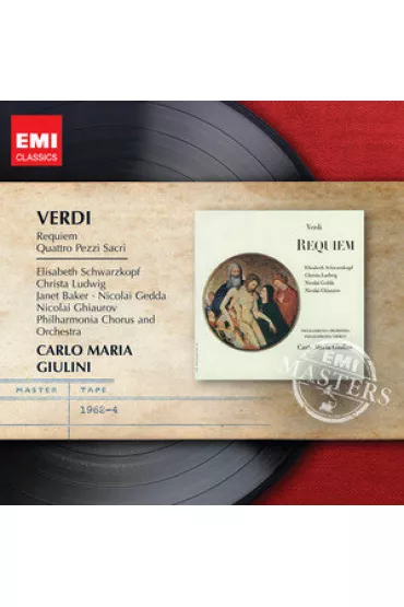 Requiem & Four Sacred Pieces (CD) - Carlo Maria  Giulini