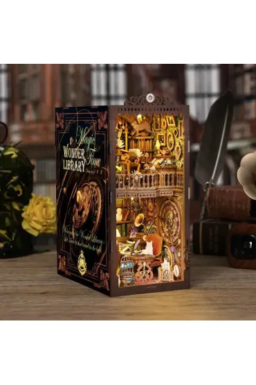 Puzzle Miniaturowy domek Book Nook �wi�tynia wiedzy Habarri
