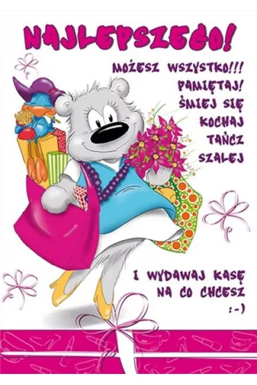 Stamp Karnet Happy B6 + koperta wz�r nr 21