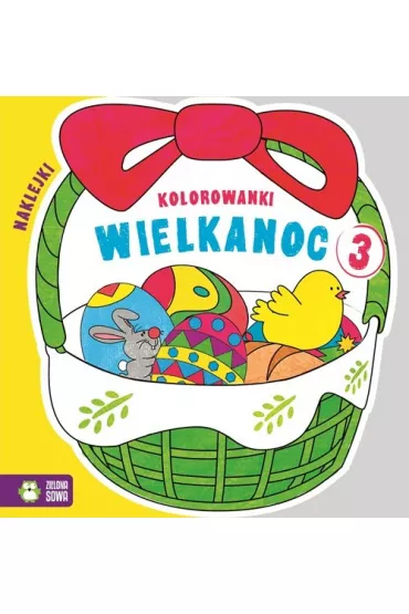 Kolorowanki Wielkanoc. Koszyczek cz.3