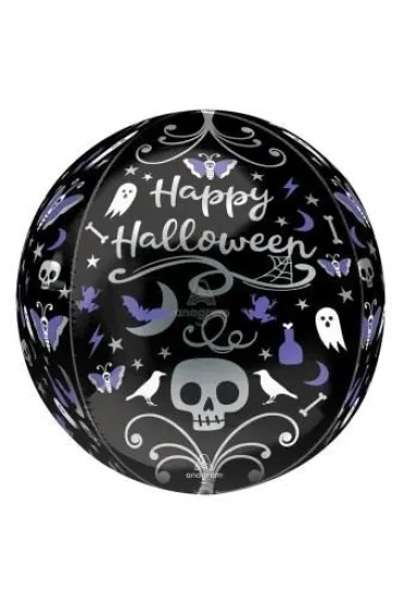 Amscan Balon foliowy Orbz Moonlight Halloween 38x40cm