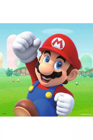 Puzzle dla dzieci 3x49 el. Super Mario Ravensburger