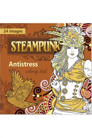 Kolorowanka antystresowa 200x200 12 Steampunk