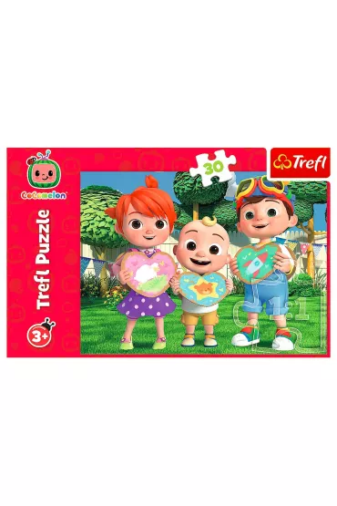 Puzzle 60 el. Cocomelon Bawmy si� razem Trefl