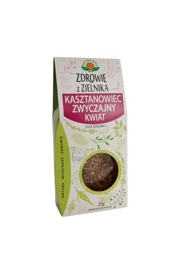 Natura Wita Kasztanowiec zwyczajny kwiat - susz zio�owy 25 g