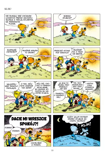 Komiksy s� super! Nie ma jak leniuchowanie. Pty� i Bill. Tom 10 - Jean  Roba