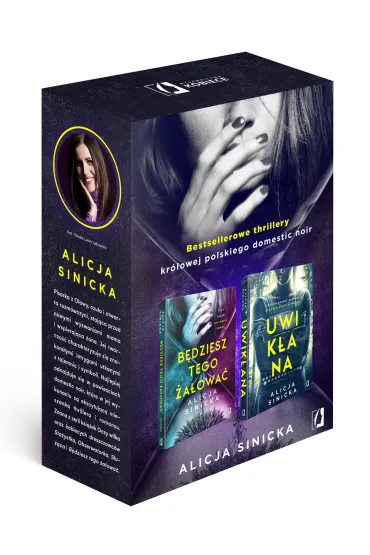 Pakiet Uwik�ane. Tomy 1-2: B�dziesz tego �a�owa�, Uwik�ana - Alicja Sinicka