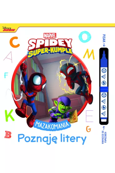 Mazakomania. Poznaj� litery. Marvel Spidey i Super-kumple
