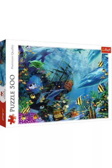 Puzzle 500 el. Ukryty skarb Trefl